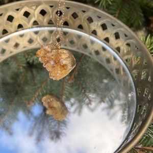 Citrine Heart Necklace